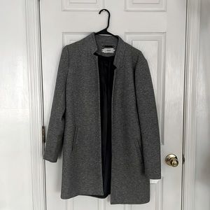 Grey long blazer